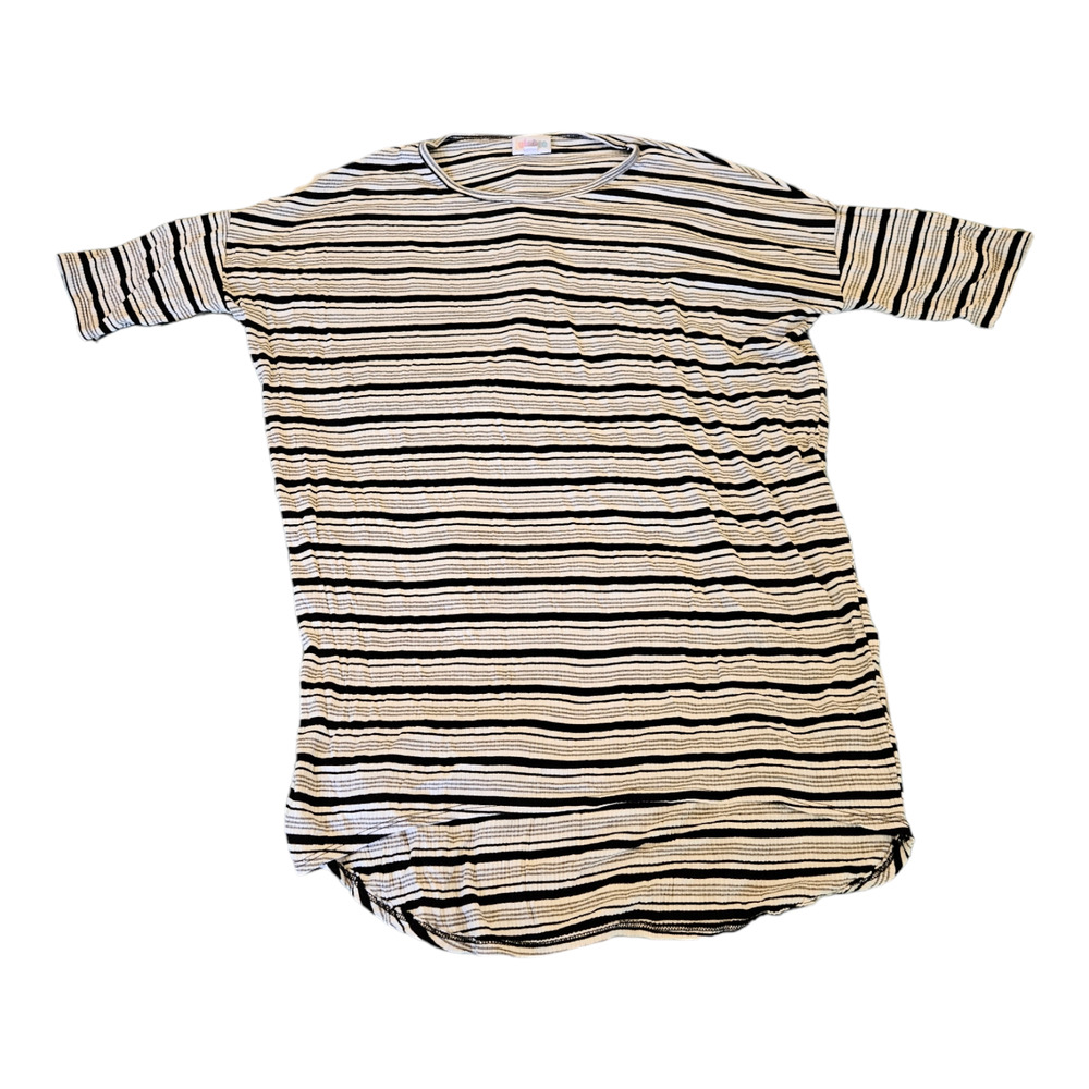 LuLaRoe XS Short Sleeve Striped Shirt